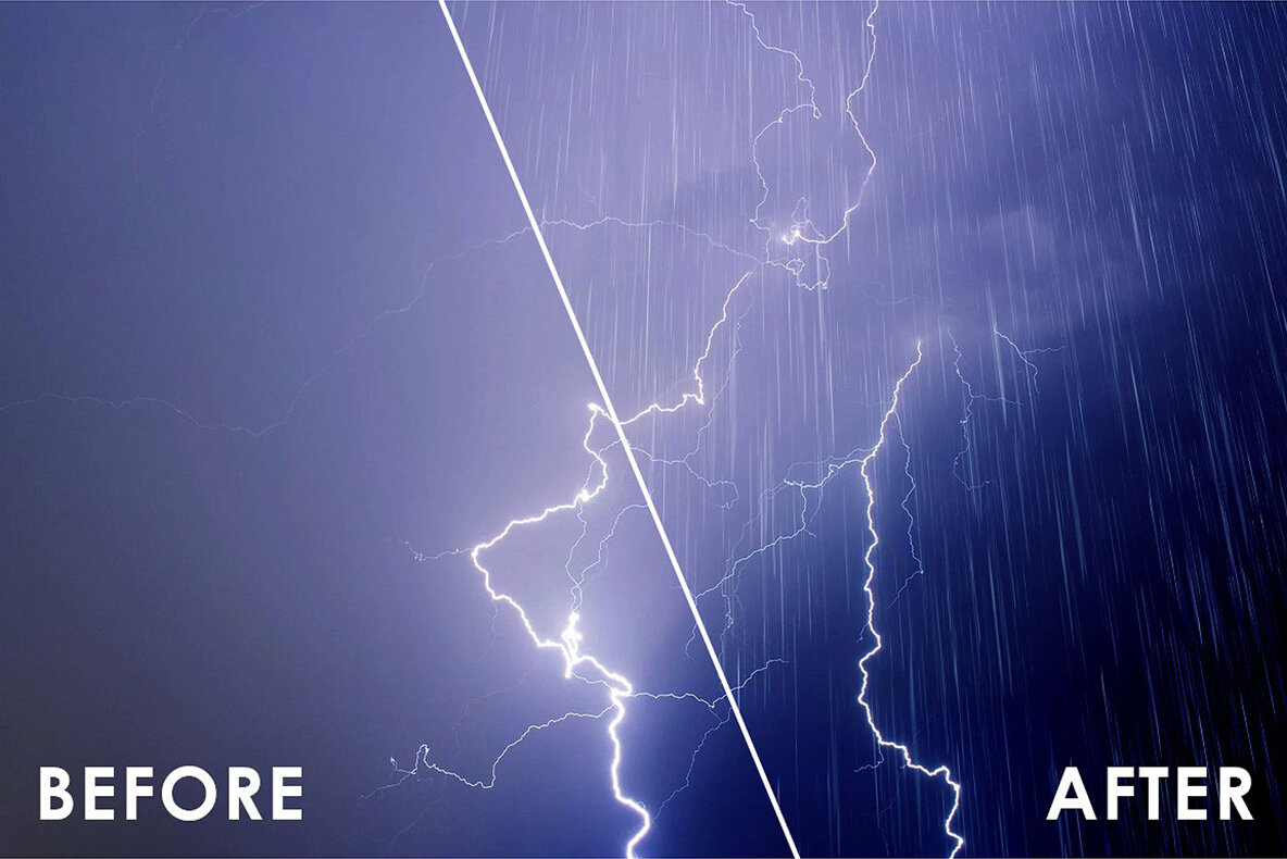 Realistic Rain Overlays 5