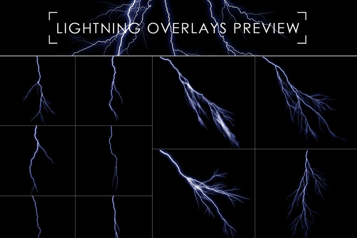 Lightning Effect Overlays 2