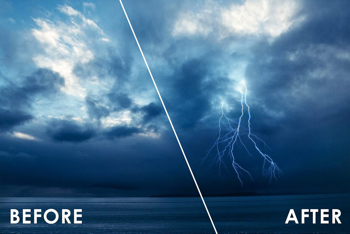 Lightning Effect Overlays 5