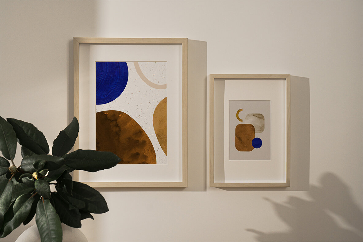 20 Abstract Collage Invitation Textures 8