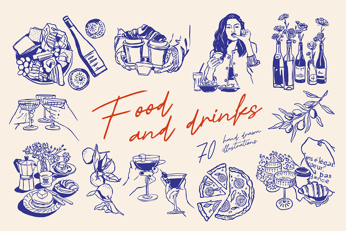 Food illustrations part 2 1