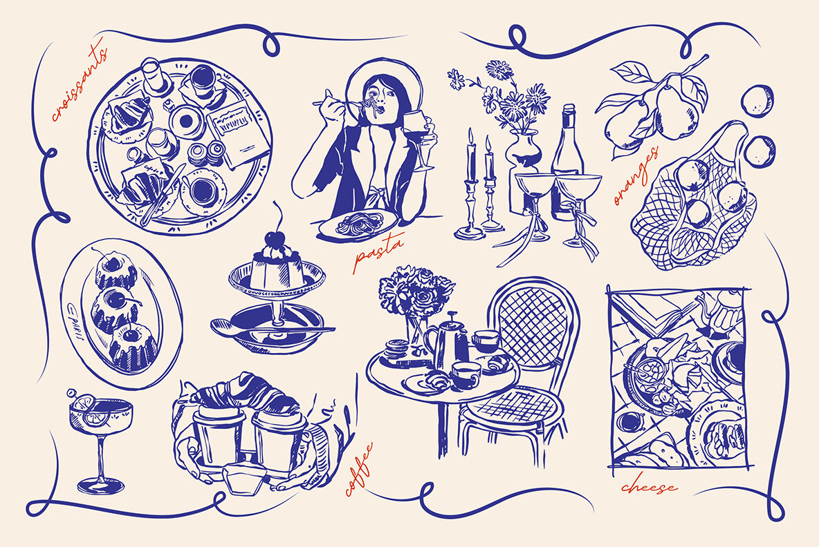 Food illustrations part 2 5