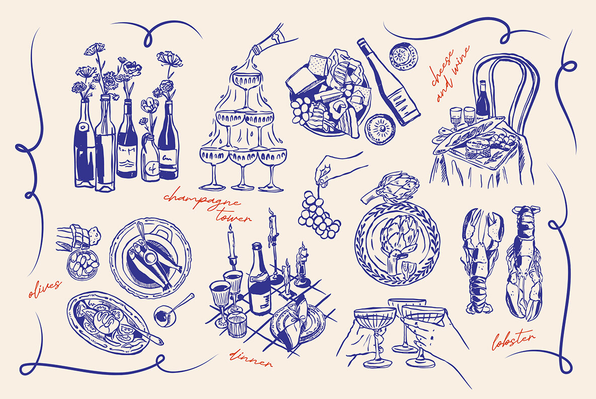 Food illustrations part 2 8