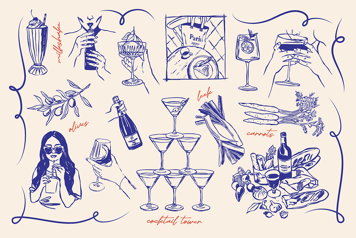 Food illustrations part 2 10