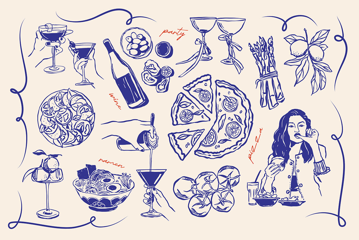 Food illustrations part 2 12