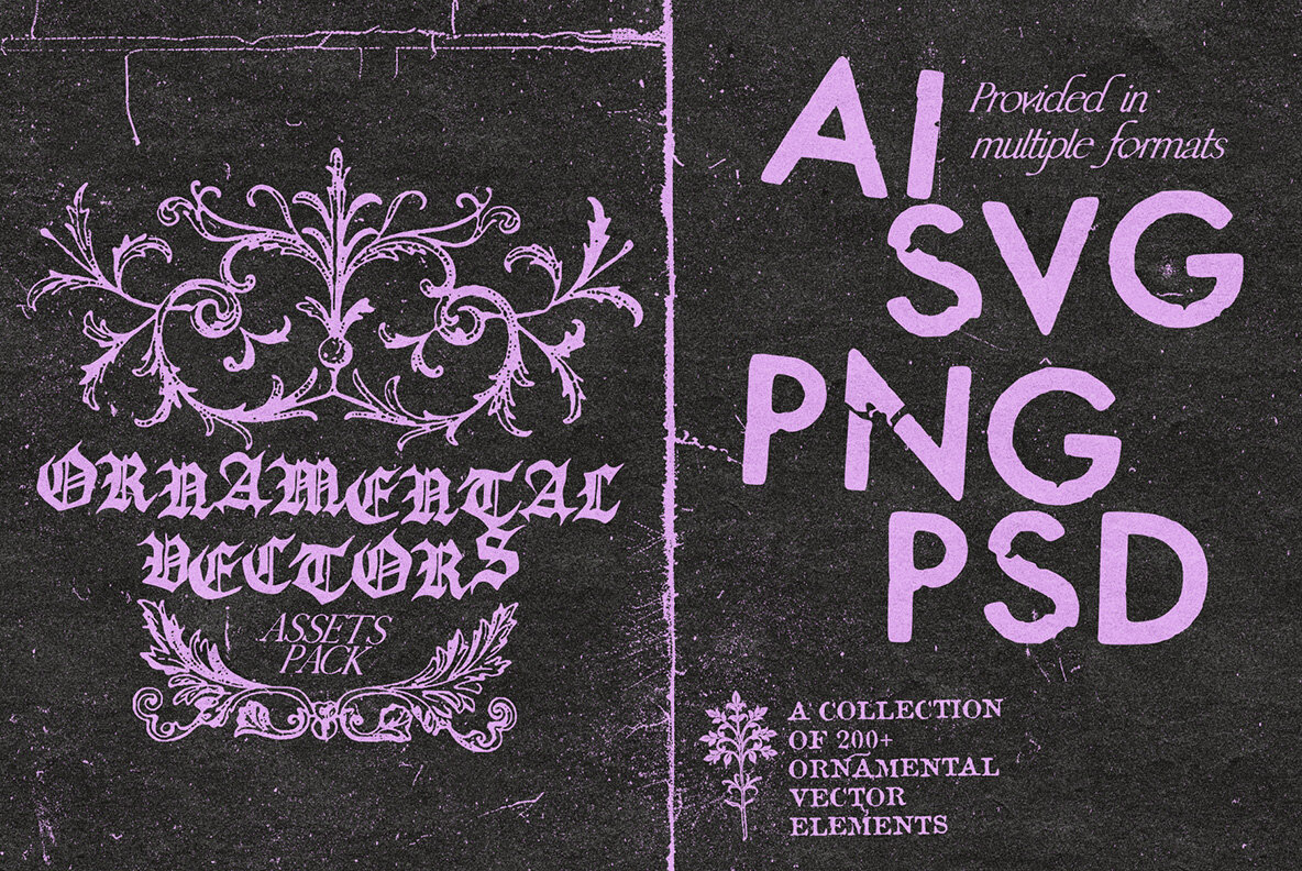 Ornamental Vectors 4