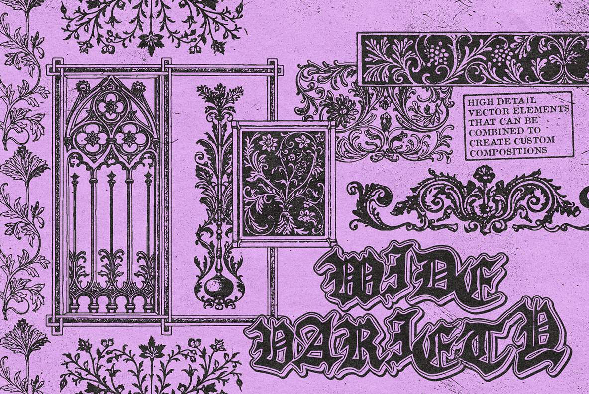 Ornamental Vectors 5