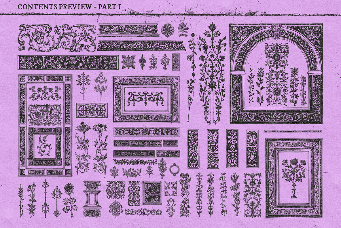 Ornamental Vectors 8