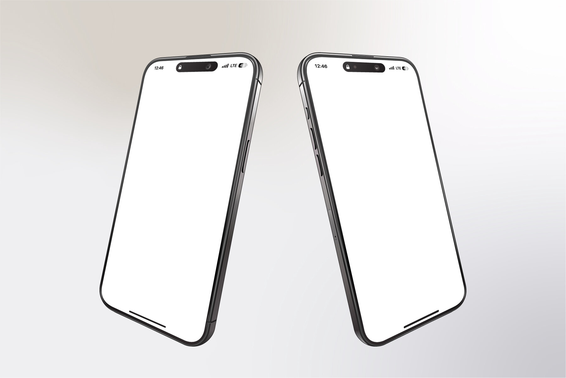 Phone Vector Mockup 4