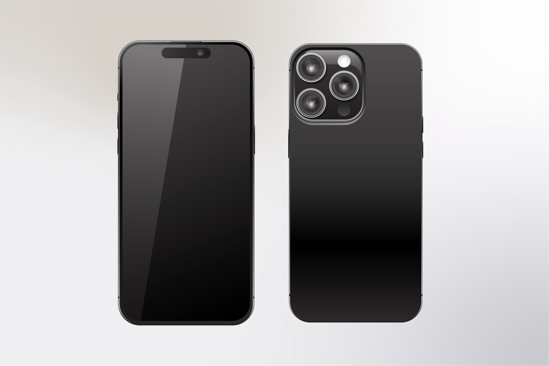 Phone Vector Mockup 5