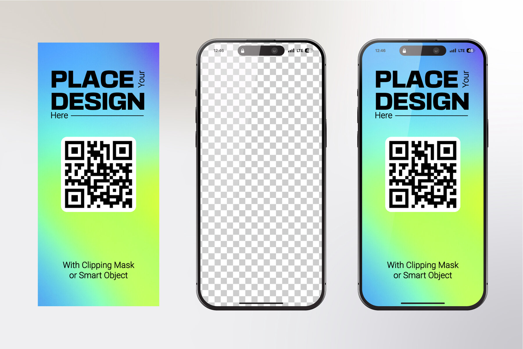 Phone Vector Mockup 6