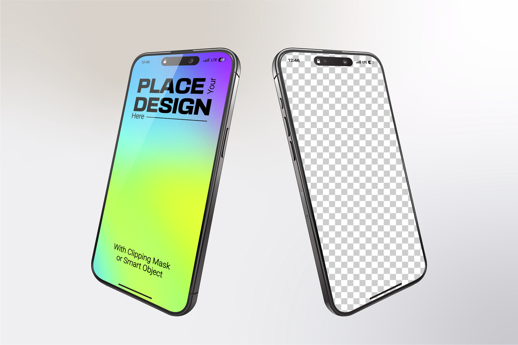 Phone Vector Mockup 7