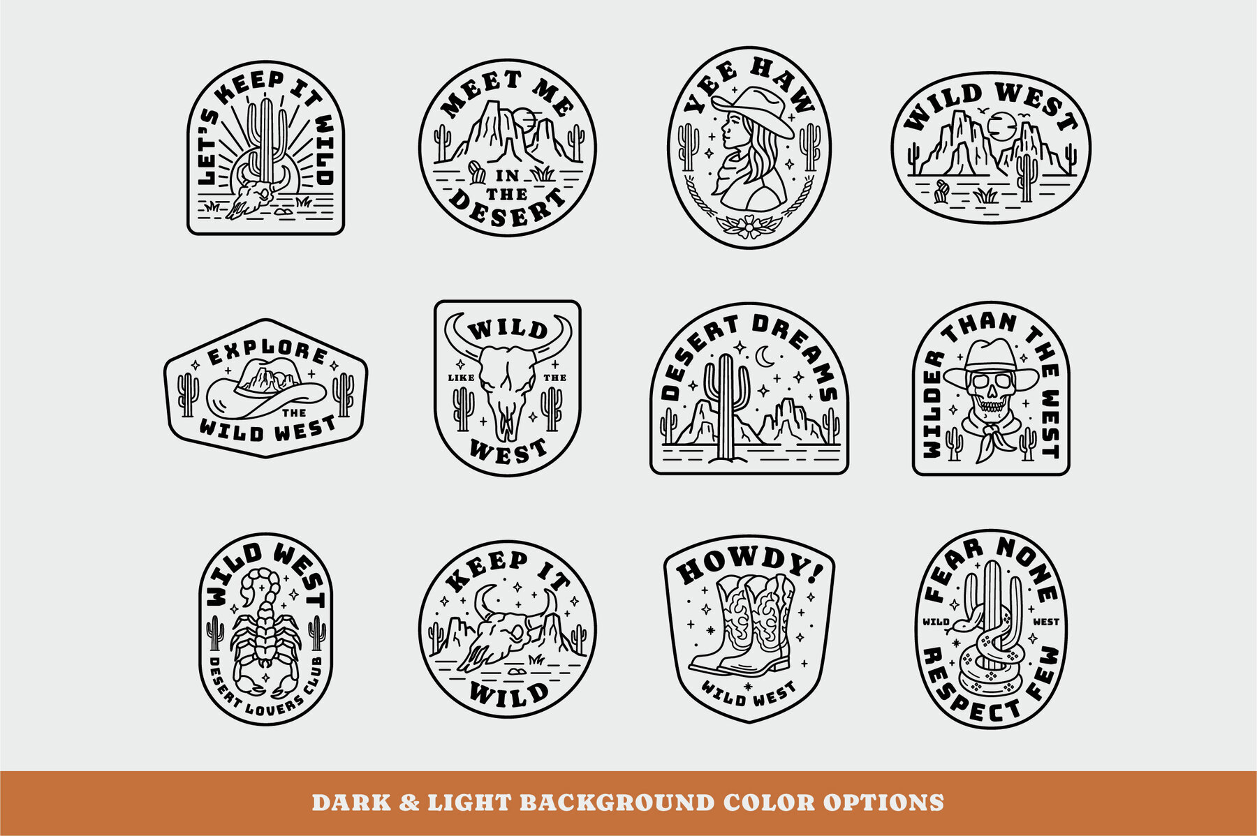 Western Line Art Collection 3