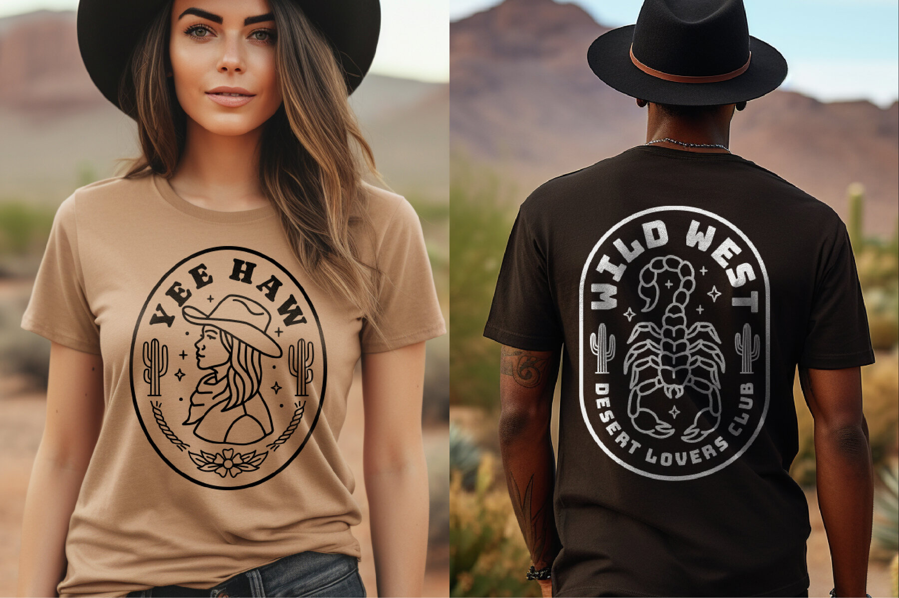 Western Line Art Collection 6