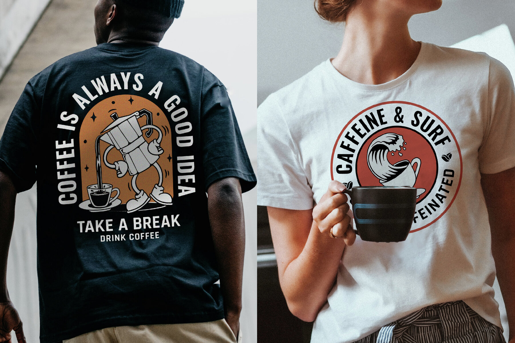 Coffee Editable Design Collection 7