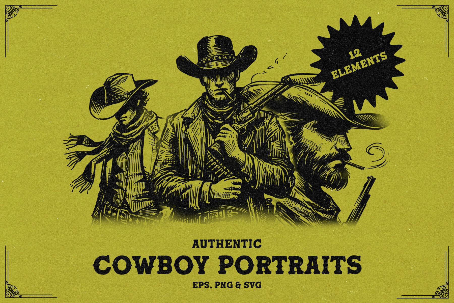 Authentic Cowboy Portraits 1