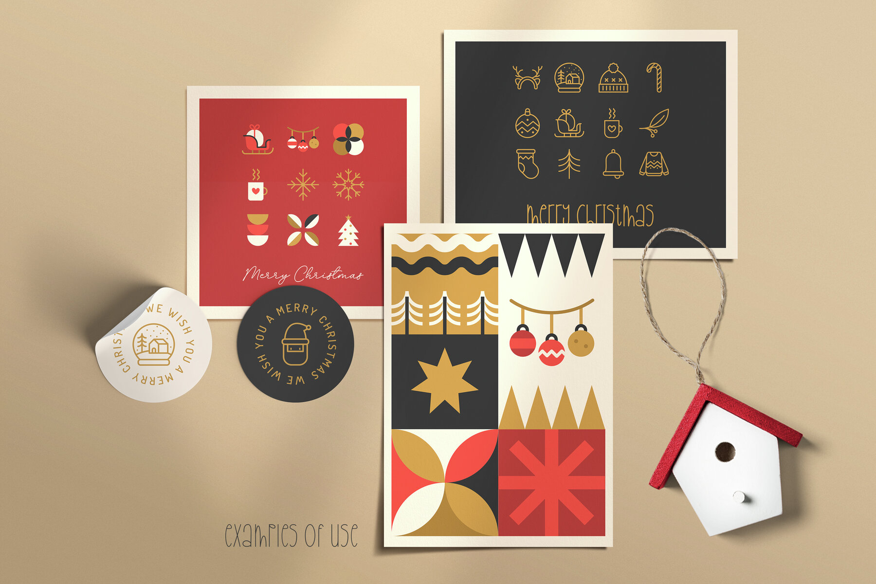 Cute Christmas Vector Icons 5