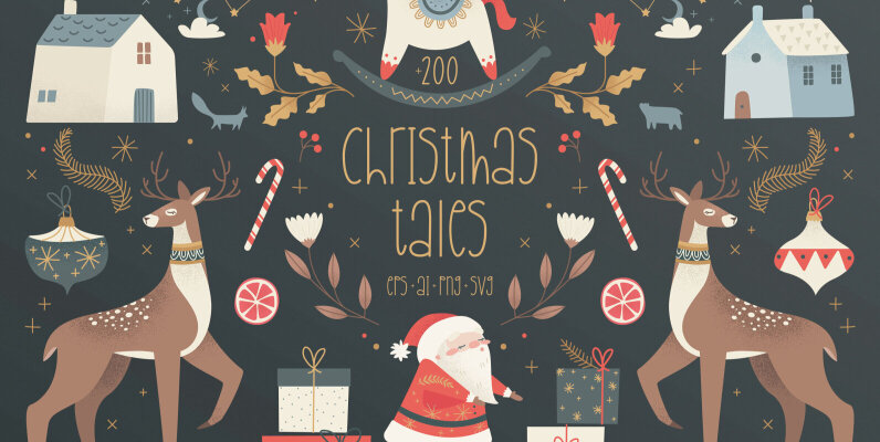 Christmas Tales Vector Bundle