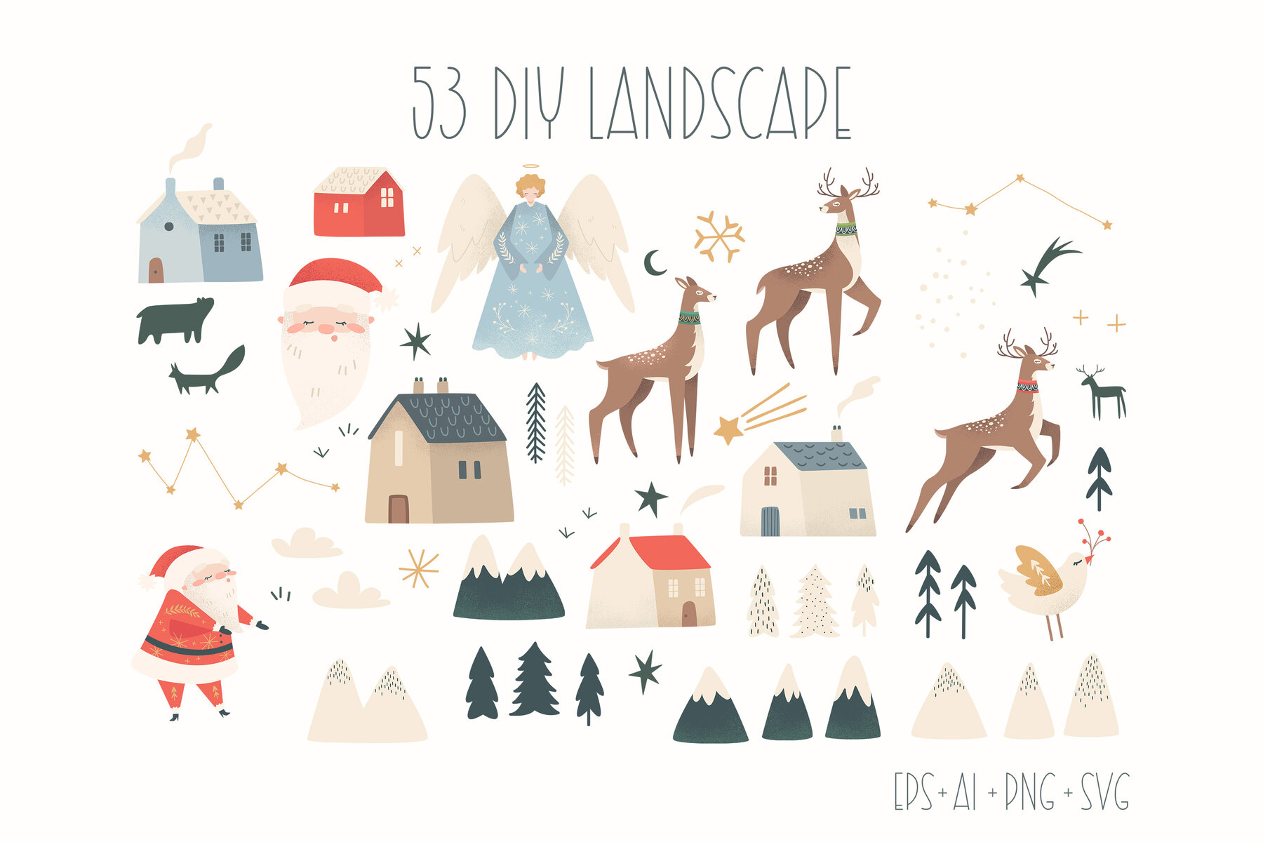Christmas Tales Vector Bundle 10