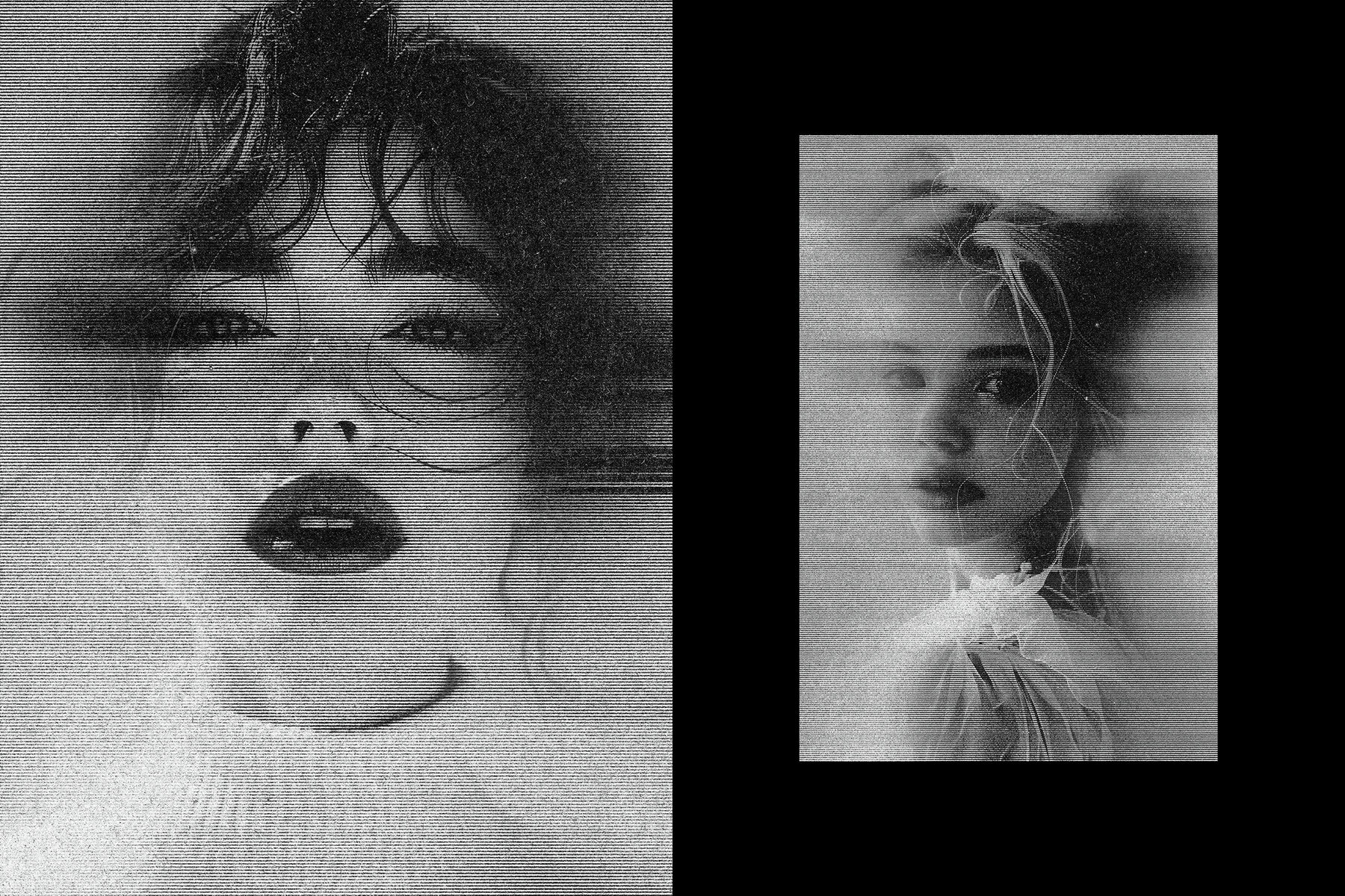 Bad Smudged Scan Photo Effect 4