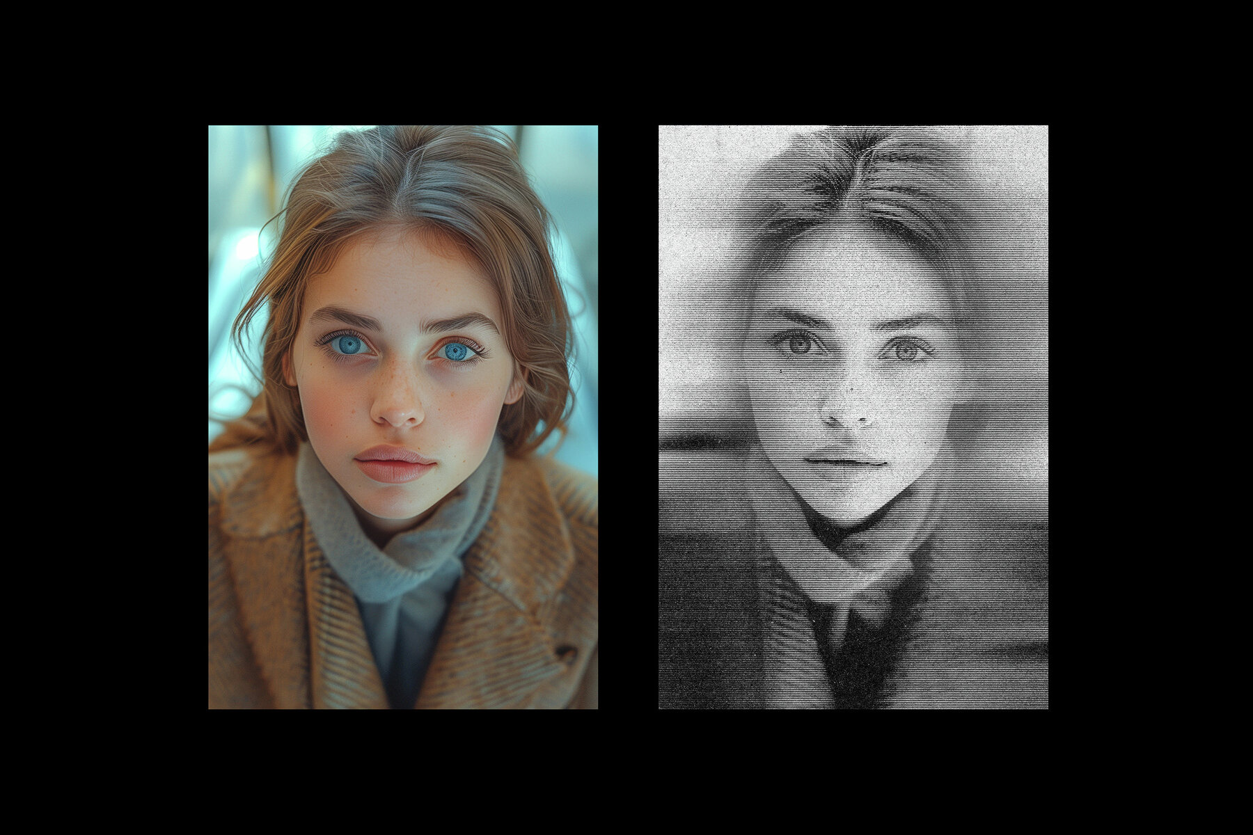 Bad Smudged Scan Photo Effect 7