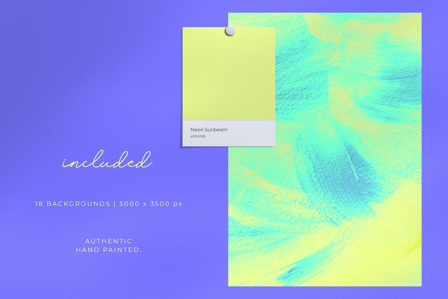 Neon Sunbeam Backgrounds 2