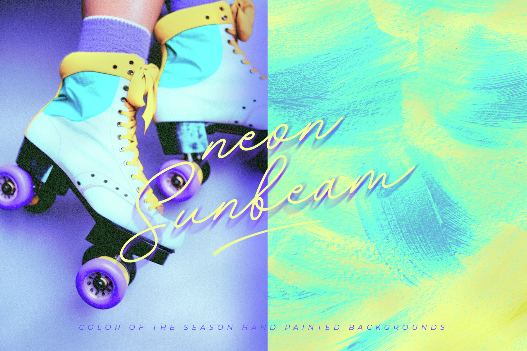 Neon Sunbeam Backgrounds 5