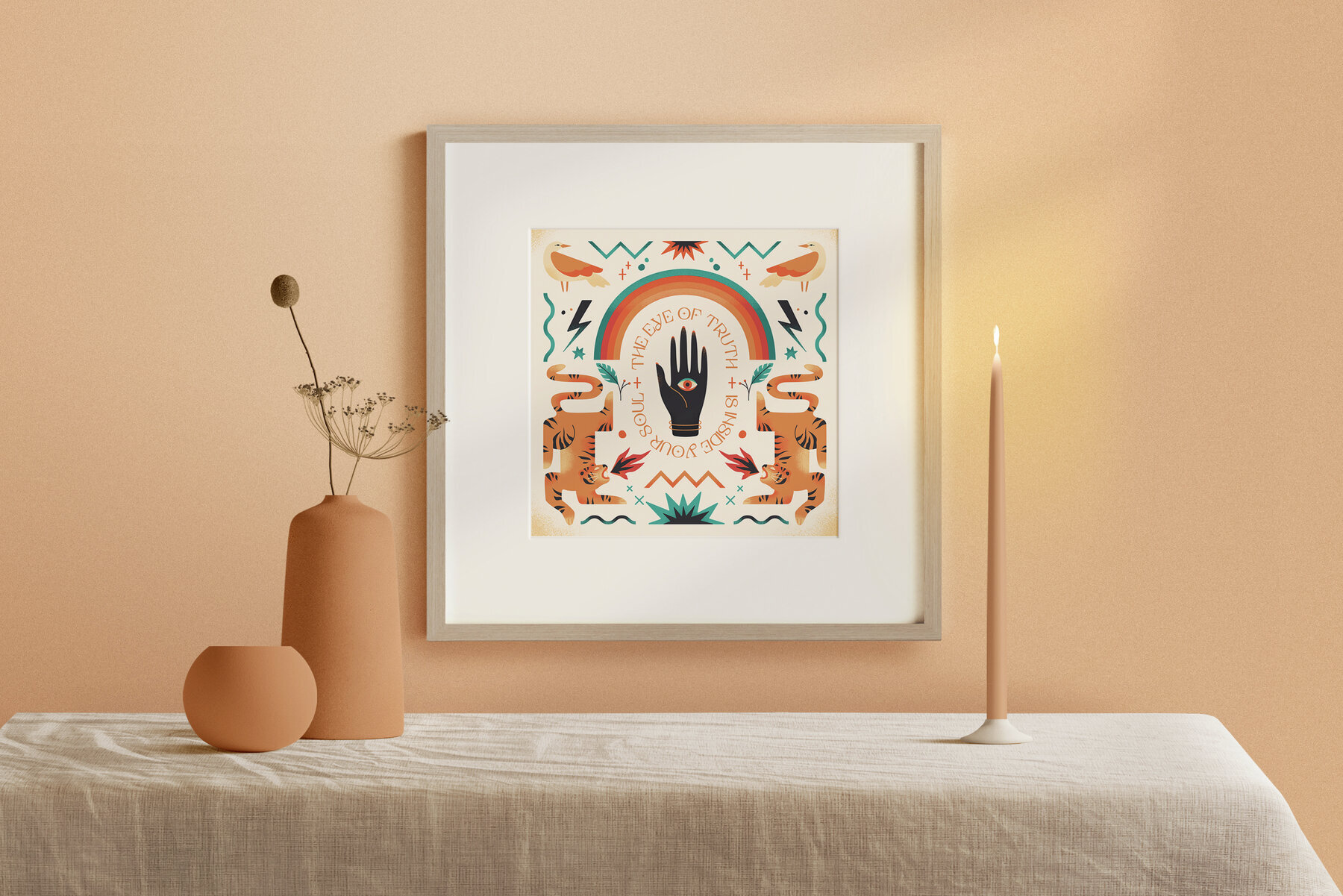 Sacred Oracle Vector Illustrations 3