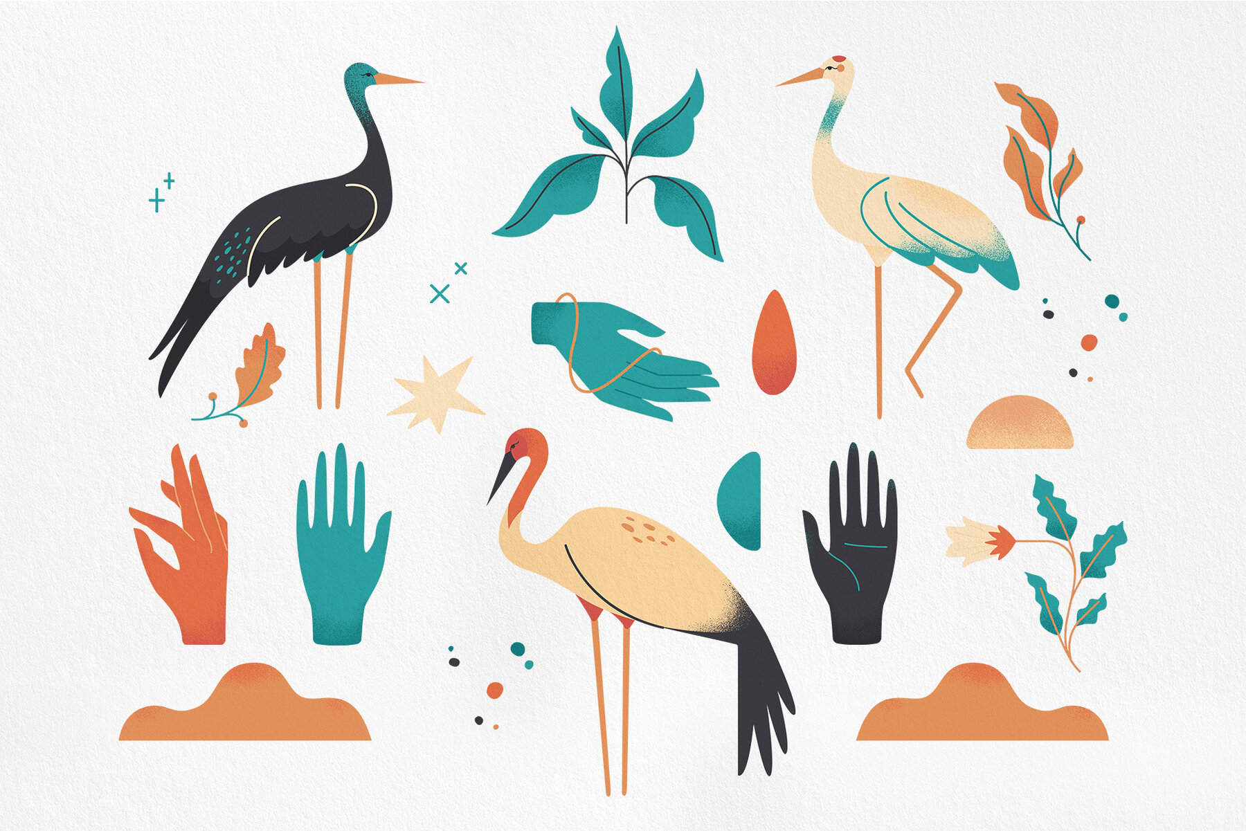 Sacred Oracle Vector Illustrations 7