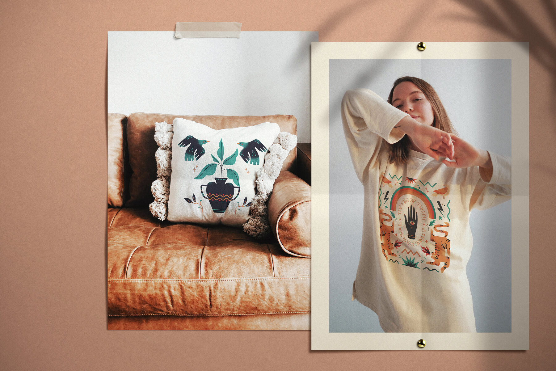 Sacred Oracle Vector Illustrations 9