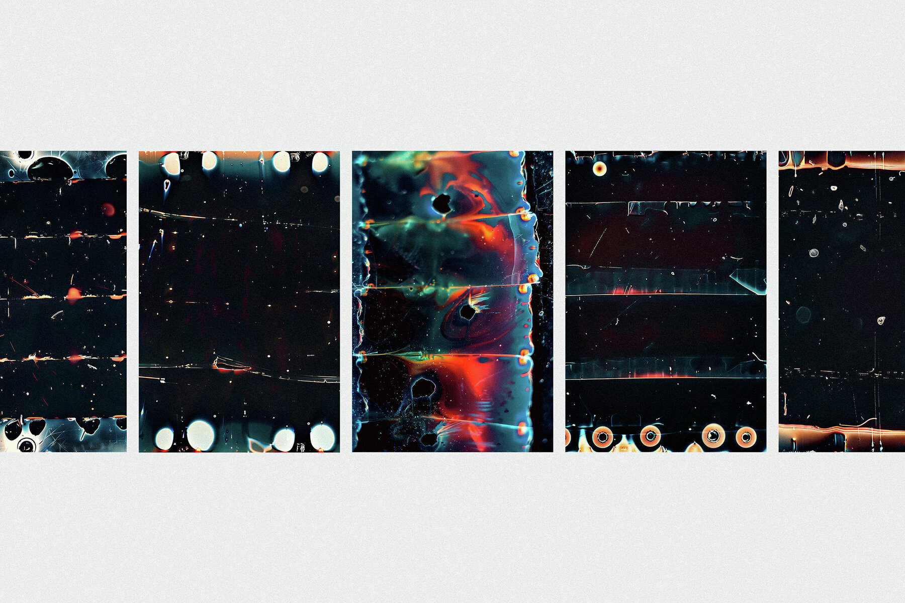 Film Burn Overlay Textures 2