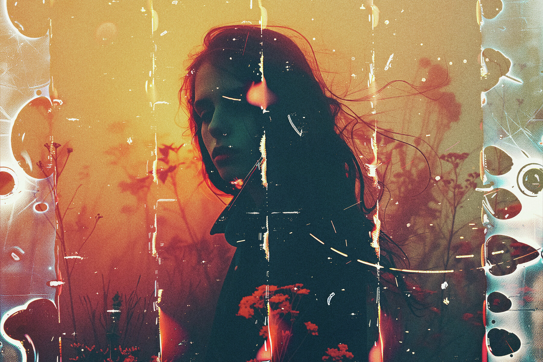 Film Burn Overlay Textures 5