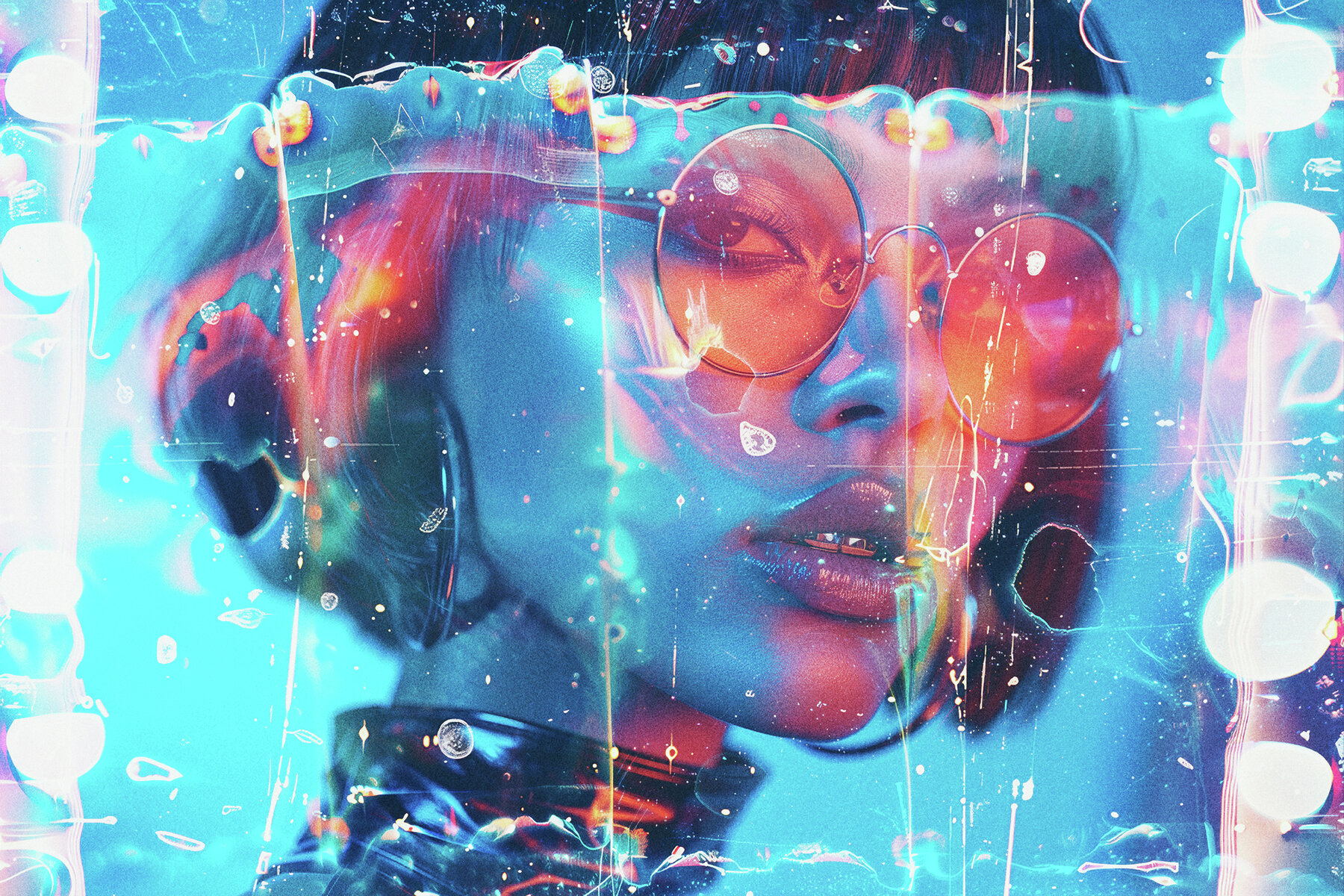 Film Burn Overlay Textures 6