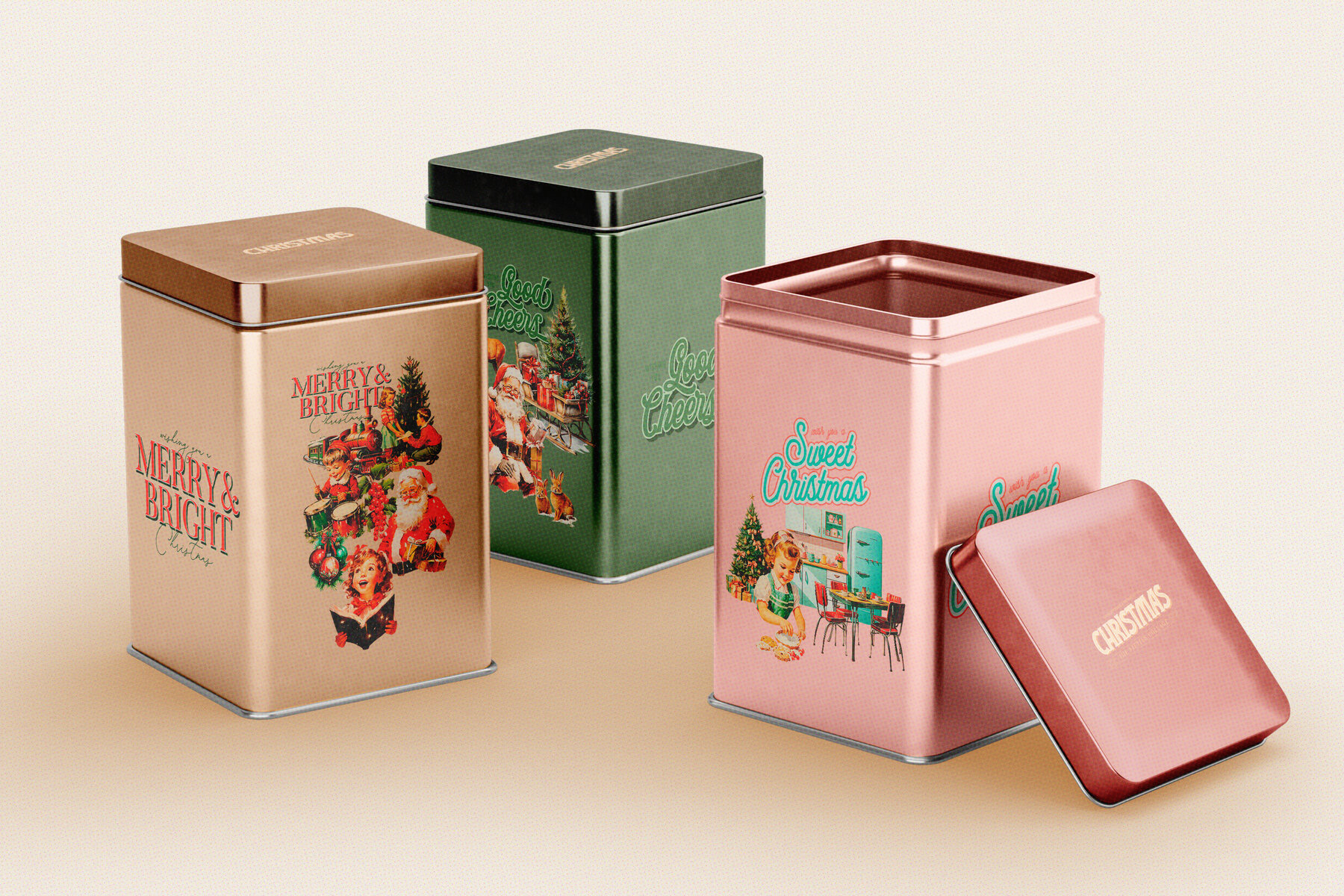 50s Christmas Collage Creator 6