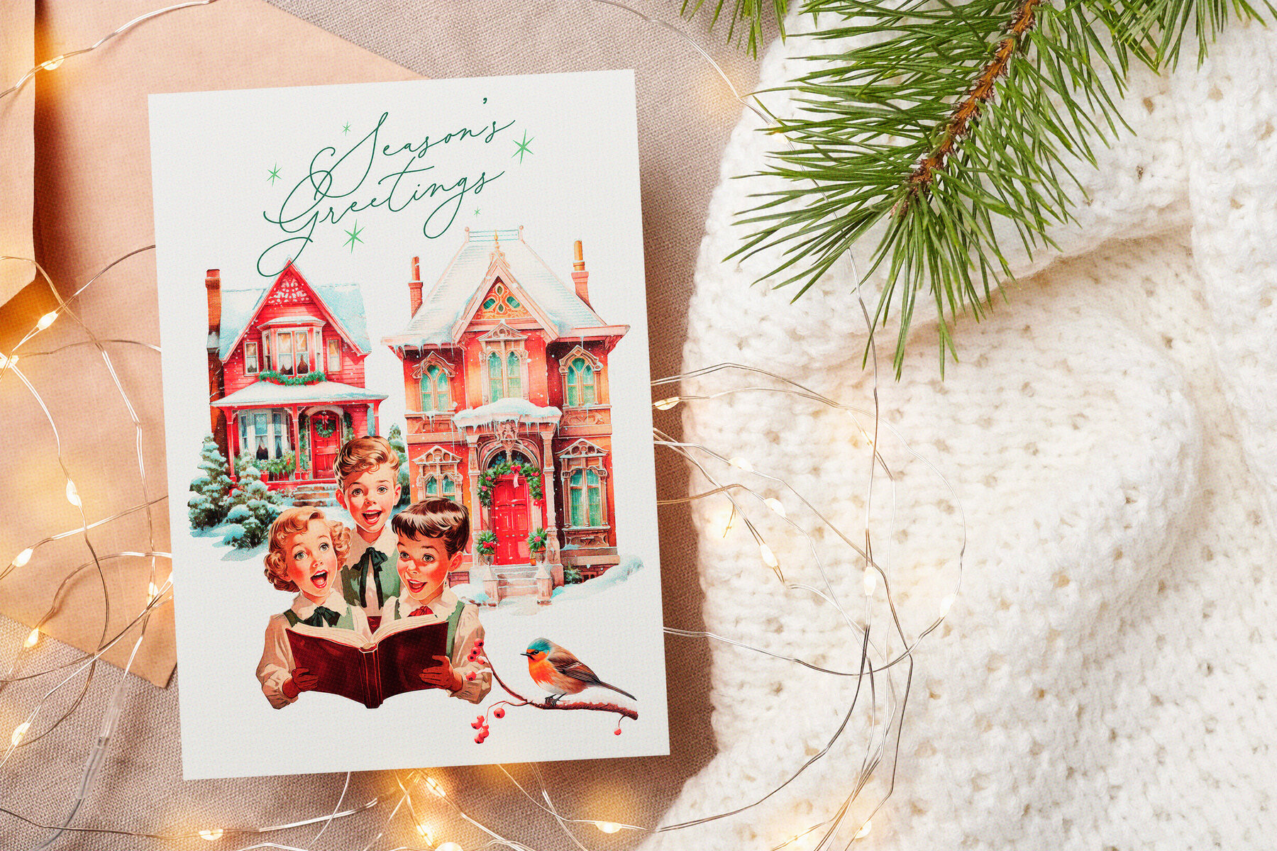 50s Christmas Collage Creator 11