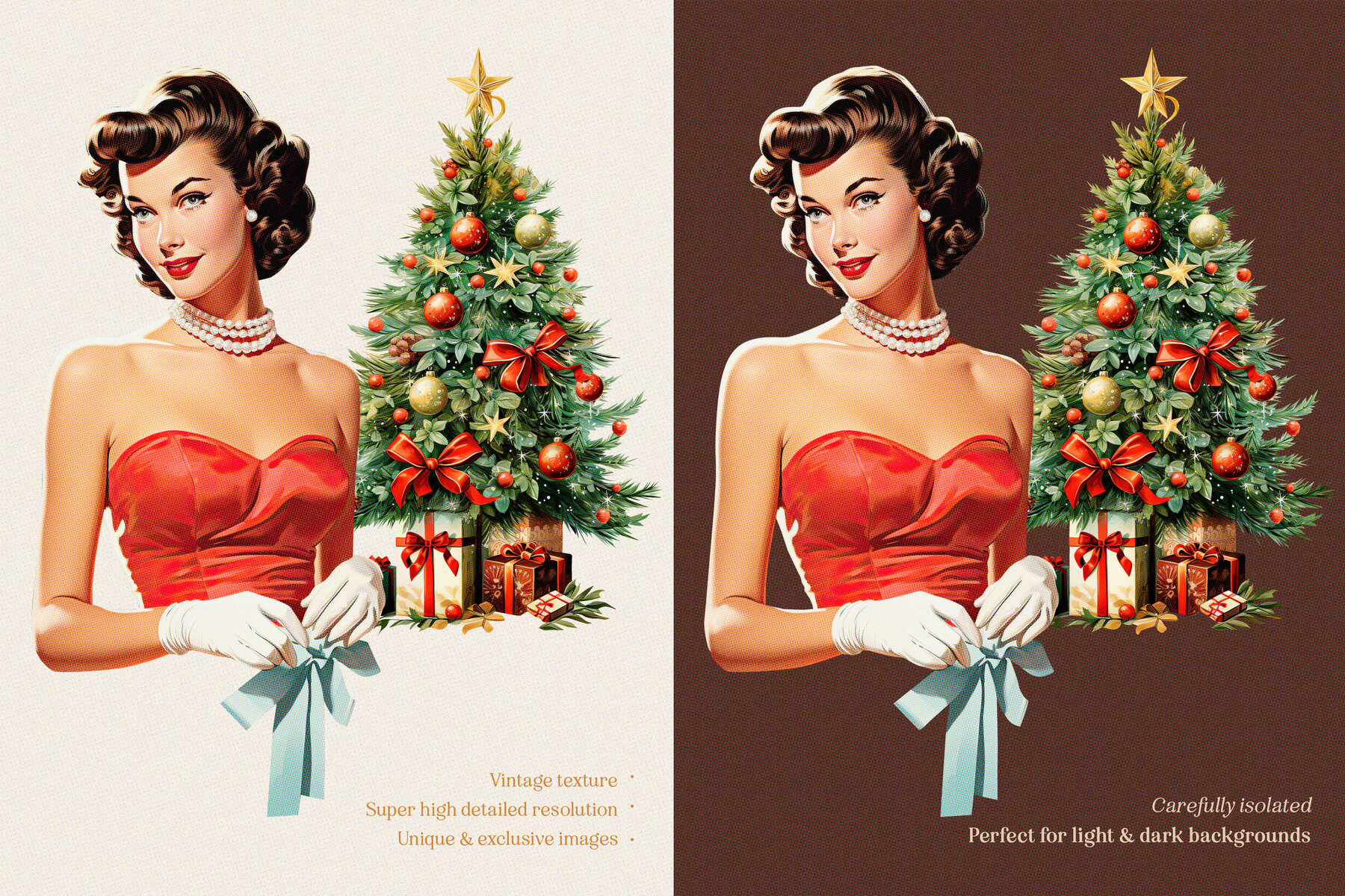 50s Christmas Collage Creator 13