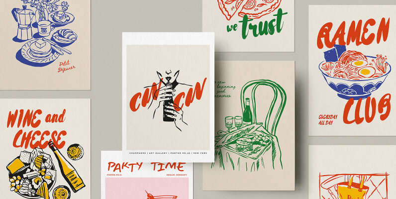 Food Print Poster Collection Part 2