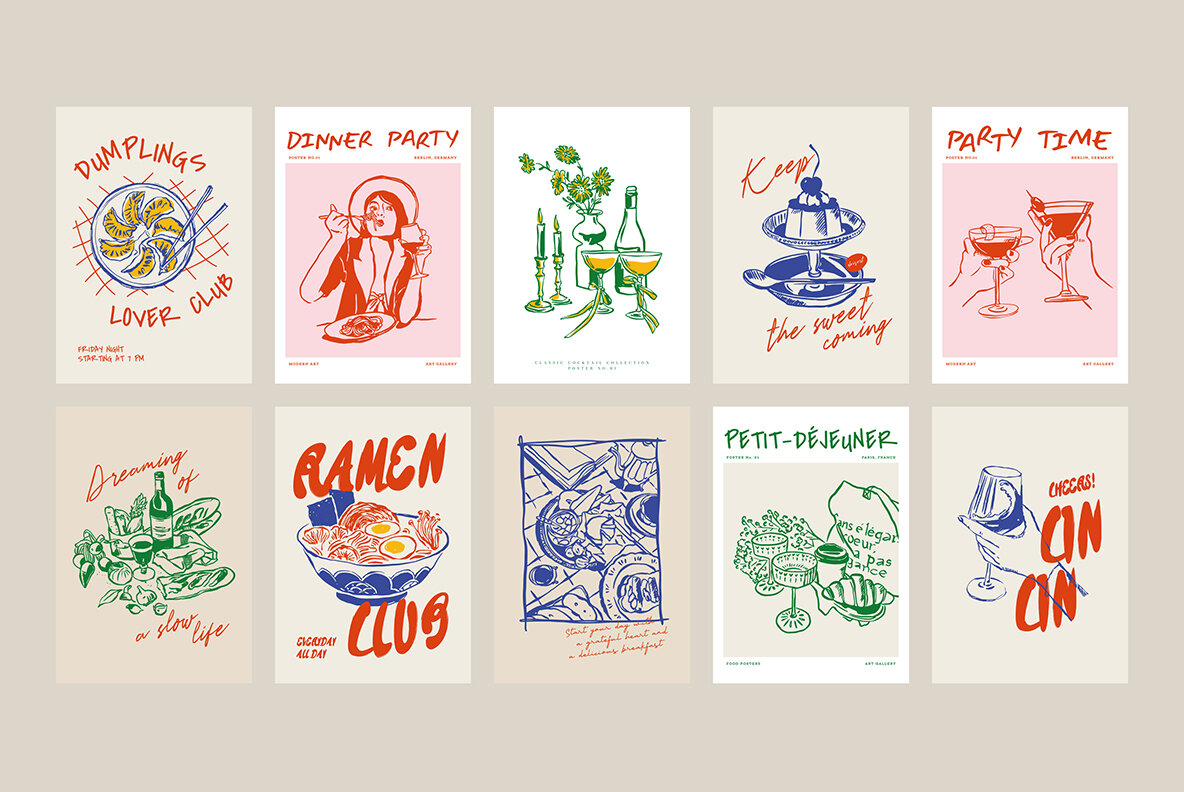 Food Print Poster Collection Part 2 8