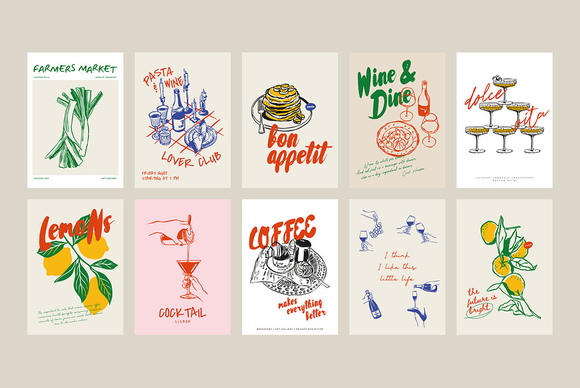 Food Print Poster Collection Part 2 10