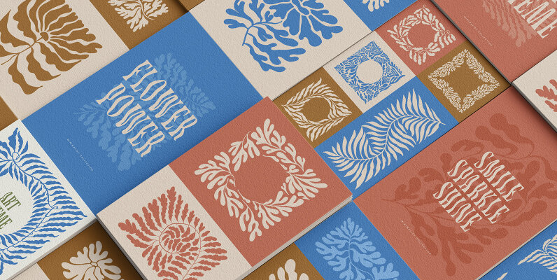 Groovy Floral Print Collection