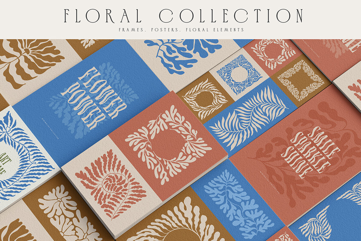 Groovy Floral Print Collection 1