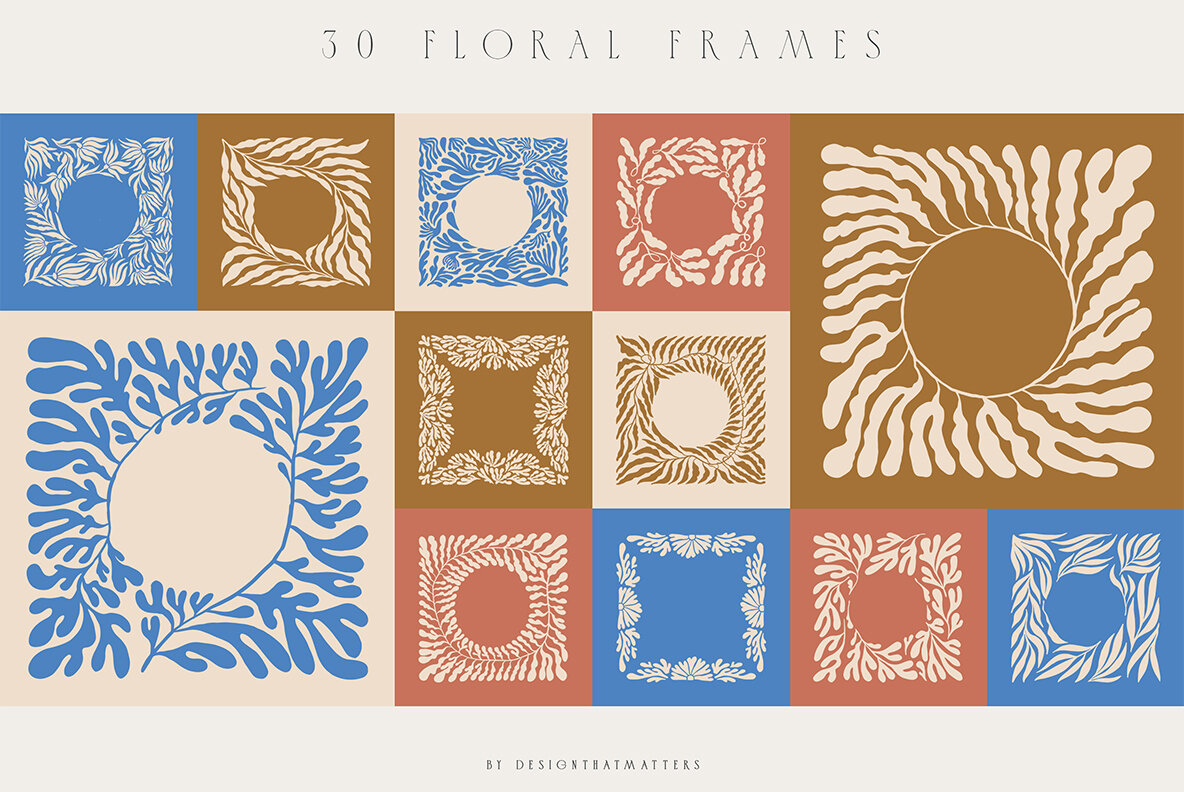 Groovy Floral Print Collection 7