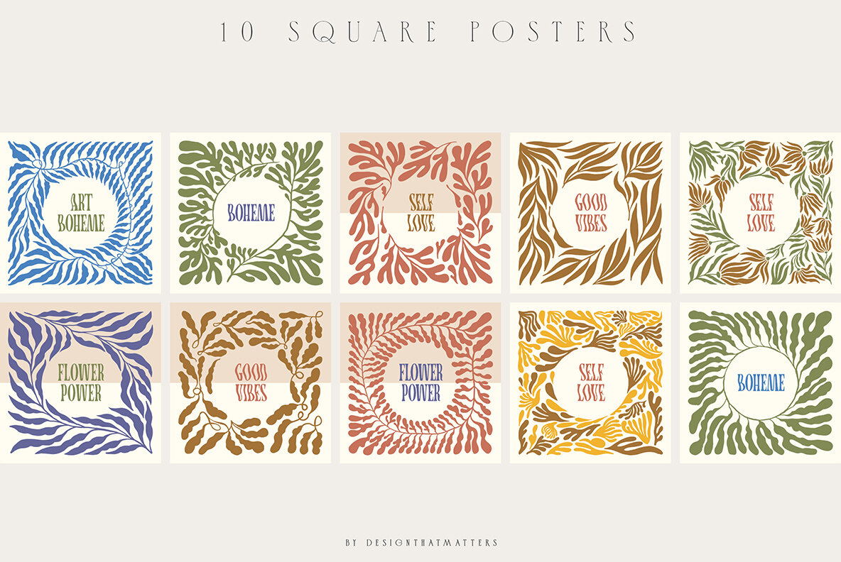 Groovy Floral Print Collection 9