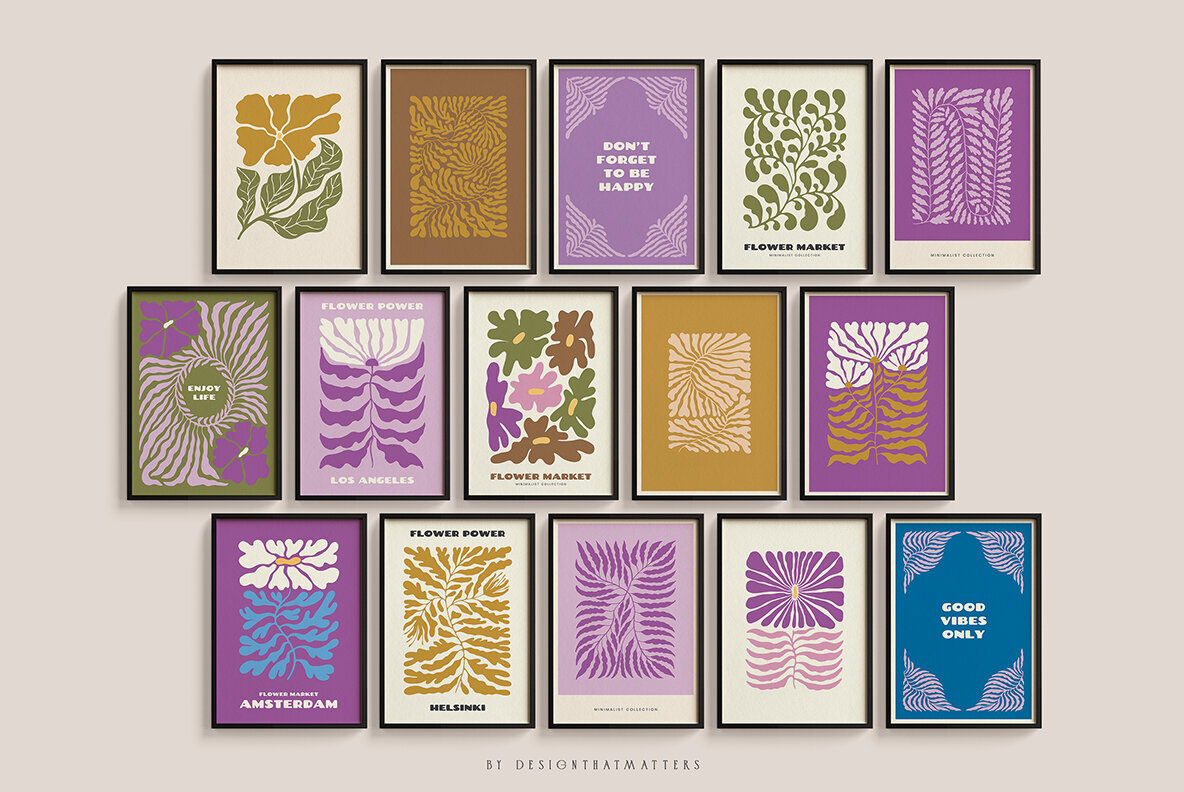 Floral Print Posters 3