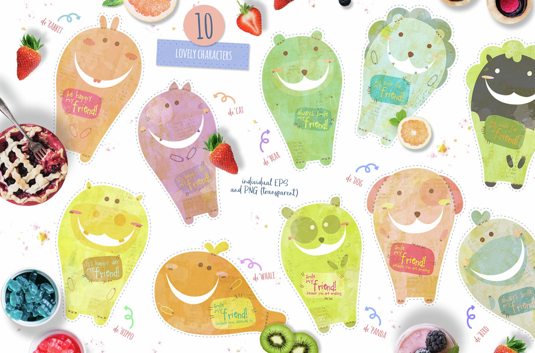 The Book Biters Cute Animal Printable 2