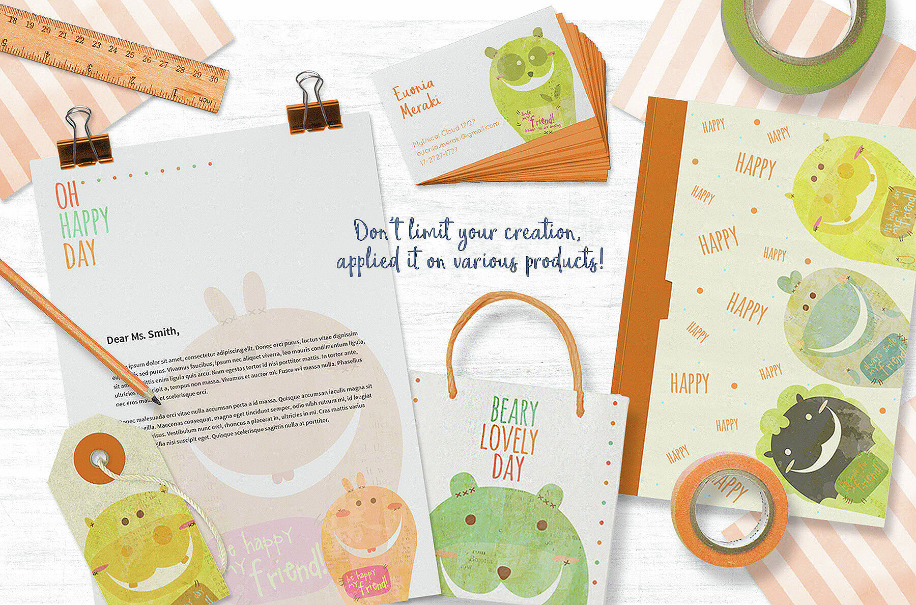 The Book Biters Cute Animal Printable 6