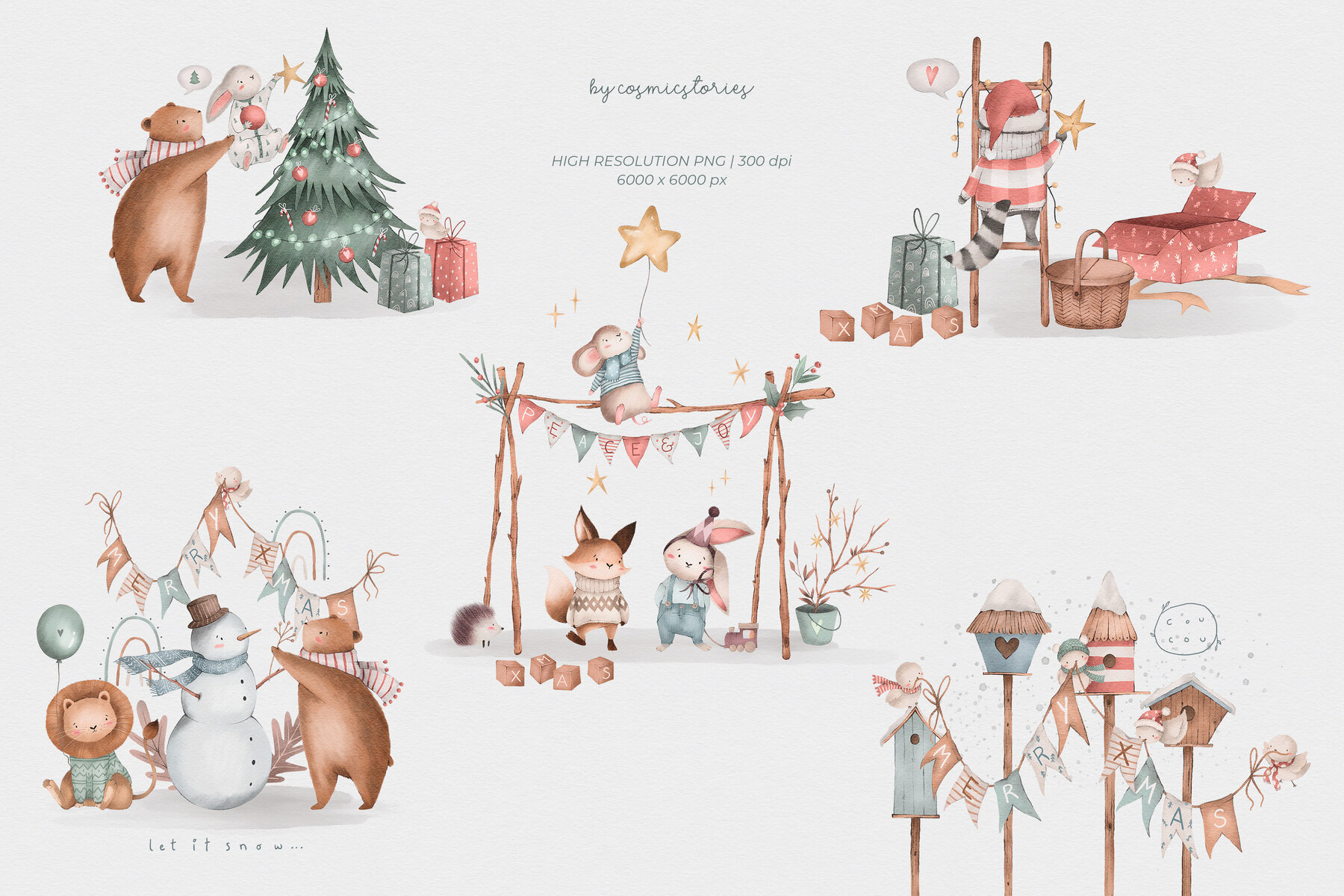 Christmas Illustrations for Kids 5
