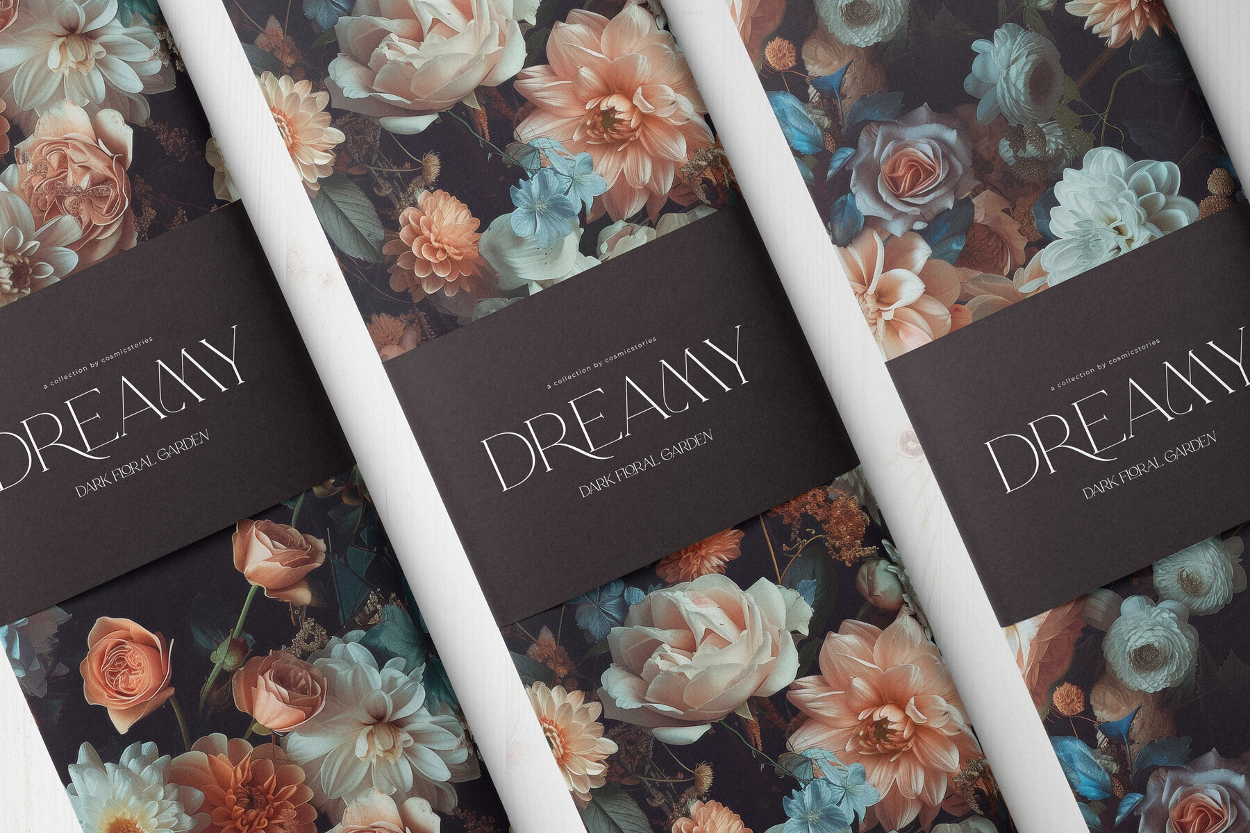 Dark Floral Patterns and Prints 2