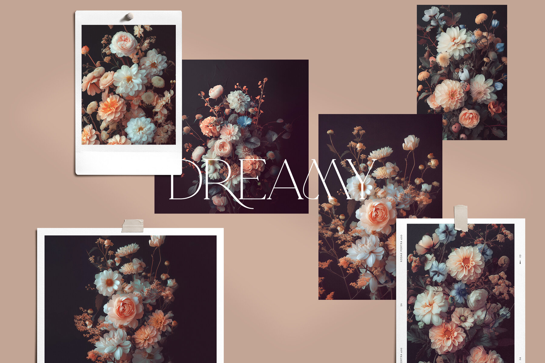 Dark Floral Patterns and Prints 7