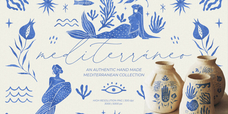 Mediterraneo Illustration Collection